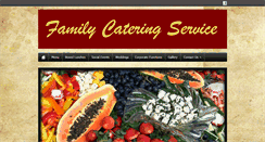 Desktop Screenshot of familycateringservice.com